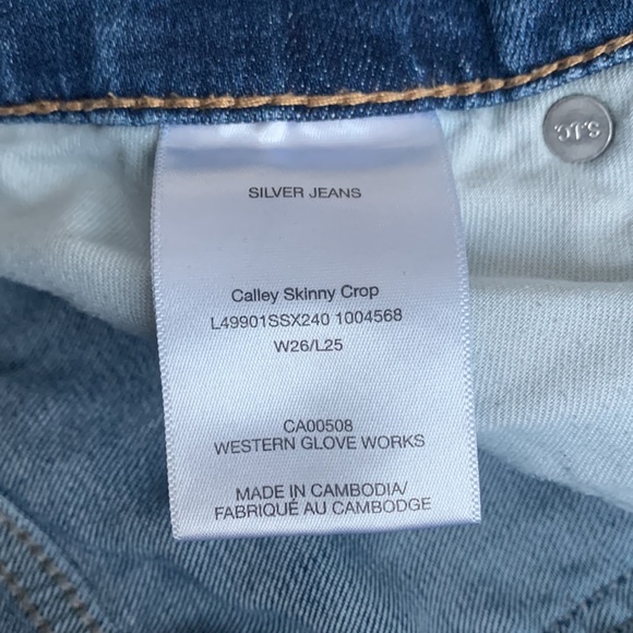 Silver Jeans - Calley Skinny Crop - Picture 5 of 8